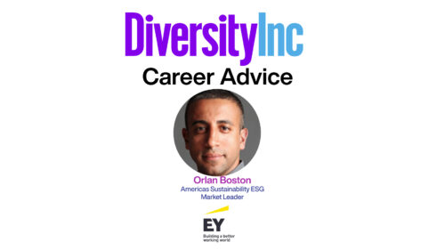 Image graphic for career advice video with Orlan Boston from EY