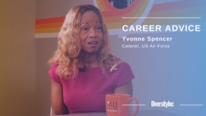Colonel Yvonne Spencer career advice interview