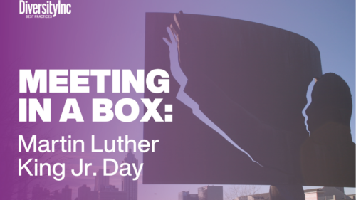 Screenshot of the cover of the January 2023 Meeting in a Box on MLK Day